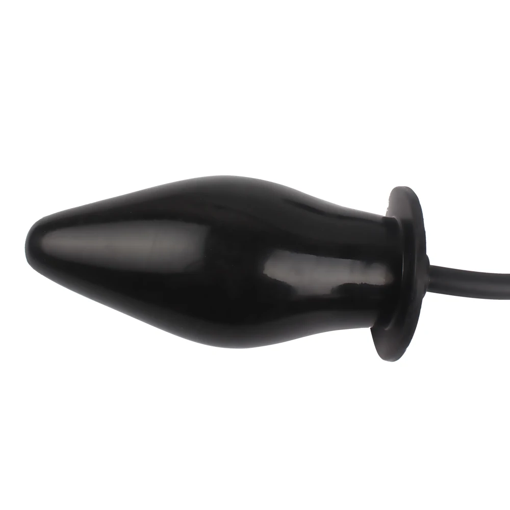 Large Dildo Pump Silicone Butt Plug Inflatable Anal Plug Expandable Butt Dilator Sex Shop Adult Sex Toys for Women Man