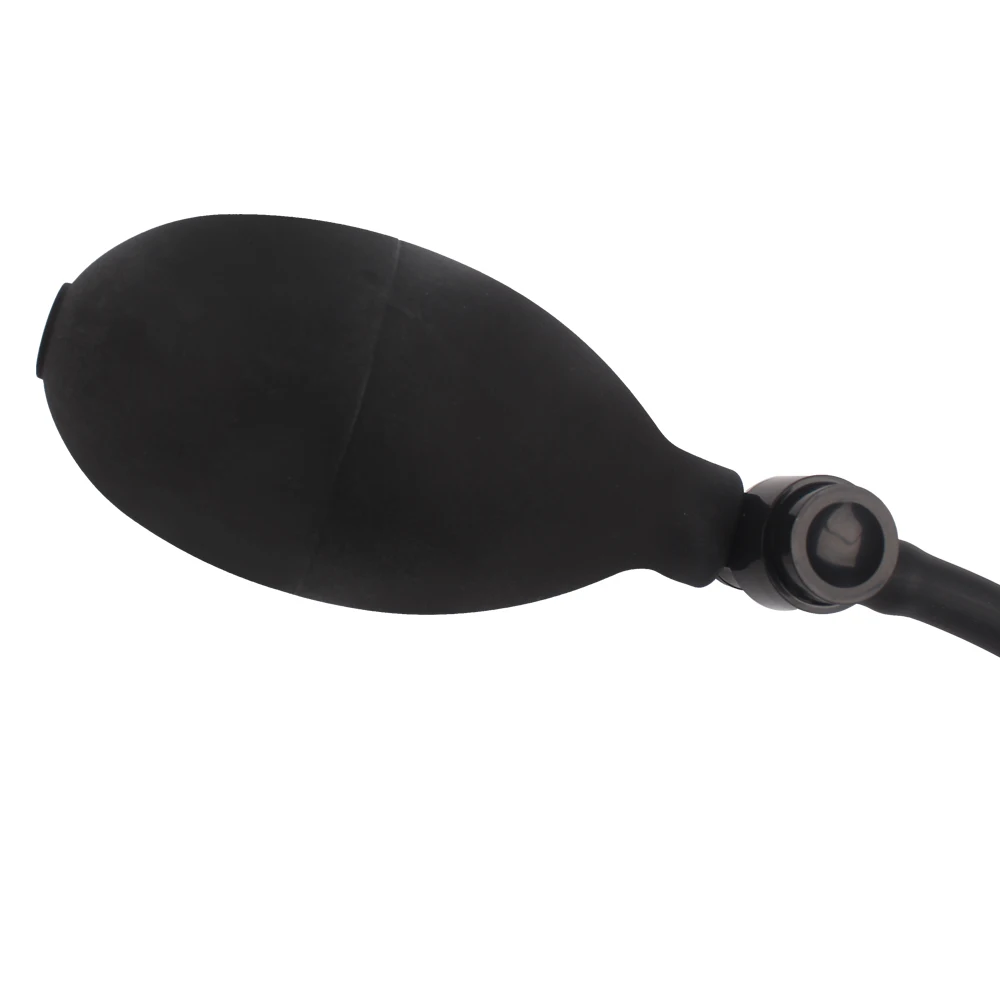 Large Dildo Pump Silicone Butt Plug Inflatable Anal Plug Expandable Butt Dilator Sex Shop Adult Sex Toys for Women Man