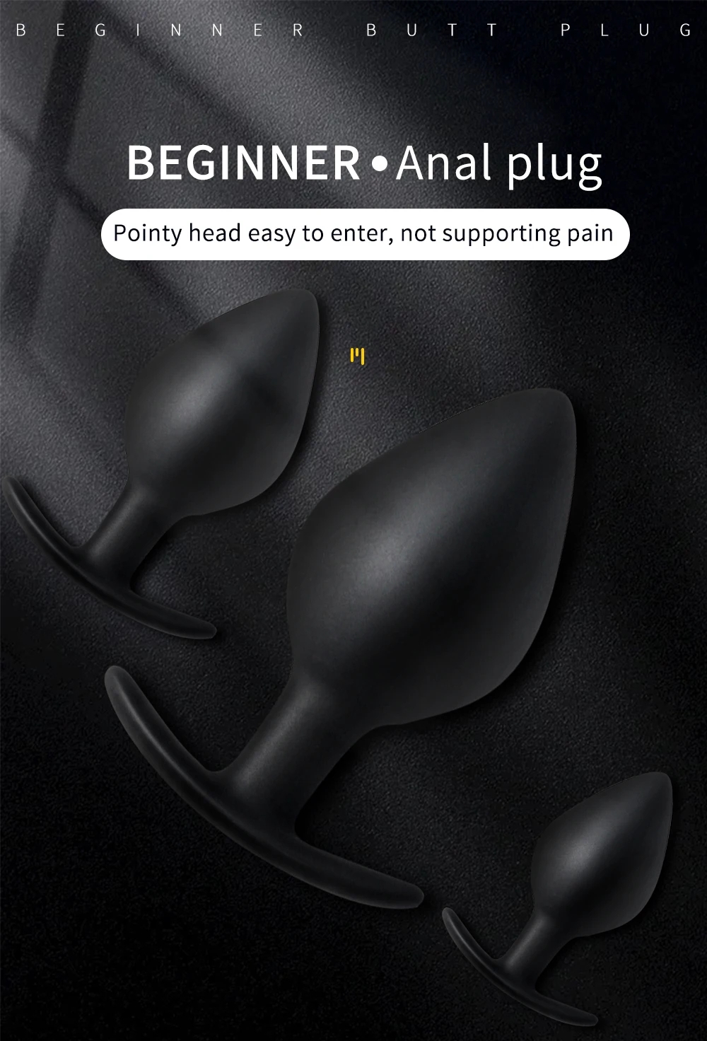 3pc Silicone Anal Plug Butt Plugs Sex Toys For Men Women bdsm Dildo tapon anale Prostate Massager buttplug Adult Sex Products