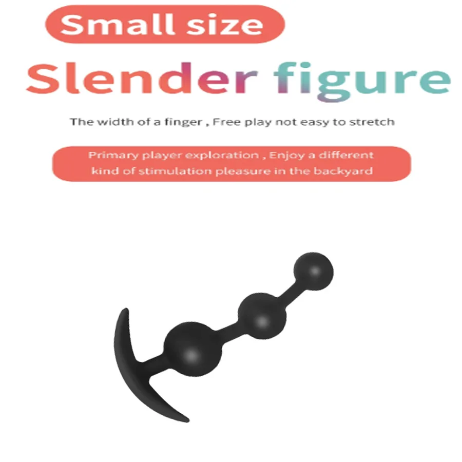 Silicone Anal Beads Soft Anal Plug Dildo Pull Bead Anus Toys Big Ball Silicone G-spot Stimulating Butt Plug Adult Games Sex Toys Silicone Anal Beads Soft Anal Plug Dildo Pull Bead Anus Toys Big Ball Silicone G-spot Stimulating Butt Plug Adult Games Sex Toys