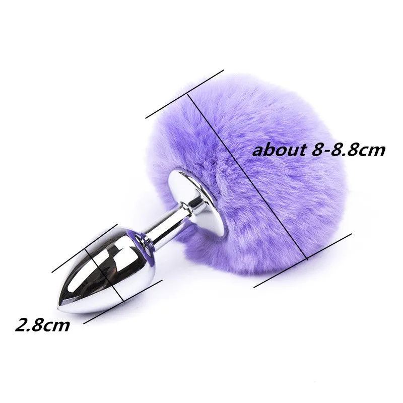 Fox Tail Anal Plug Butt Plug Metal Adult Products Anal Sex Toys for Woman Couples Men Adults Games Sex Shop Toys For Adults18