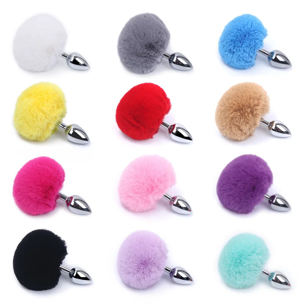 Fox Tail Anal Plug Butt Plug Metal Adult Products Anal Sex Toys for Woman Couples Men Adults Games Sex Shop Toys For Adults18