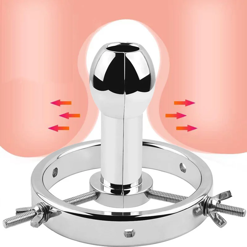New Adjustable Huge Anal Speculum Expander Anal Plug Extender Vaginal Anus Dilator Big Butt Plug Sex Toys For Women/Men /Couples