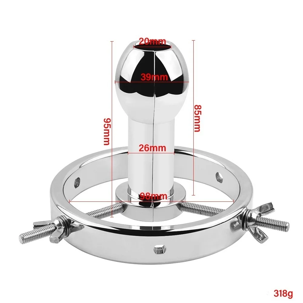 New Adjustable Huge Anal Speculum Expander Anal Plug Extender Vaginal Anus Dilator Big Butt Plug Sex Toys For Women/Men /Couples