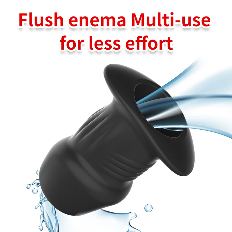 Hollow Anal Plug Butt Plug Anal Dilator Anus Tunnel Expansion Prostate Massager Sex toys Vagina Anal Enema Intimate Goods BDSM