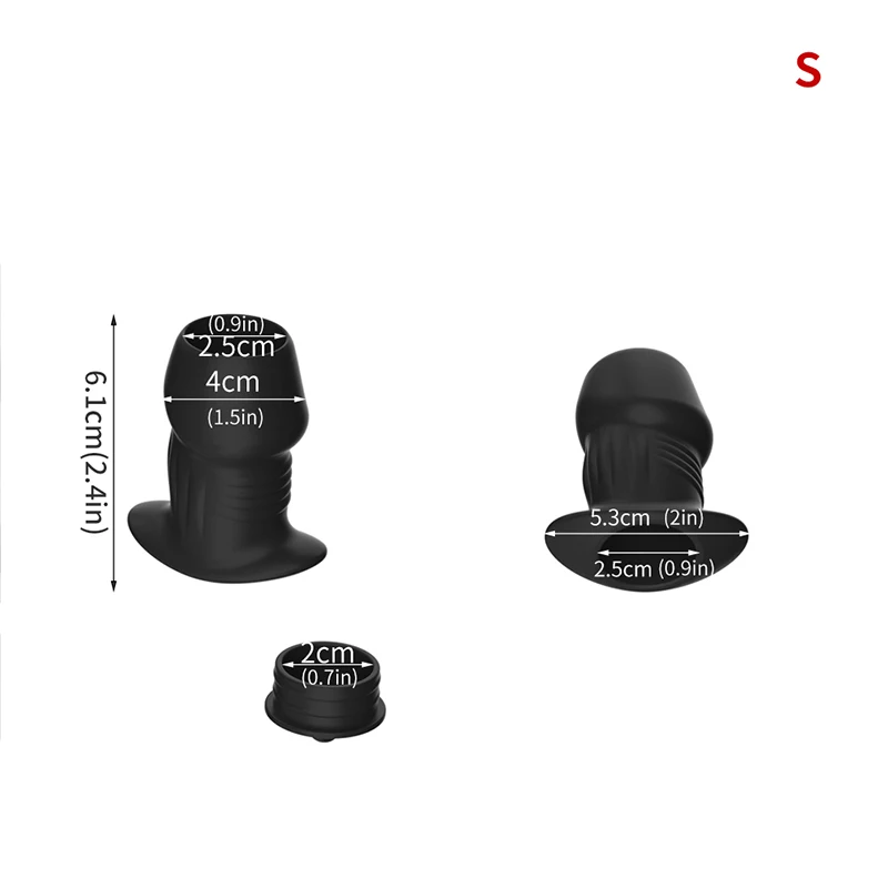 Hollow Anal Plug Butt Plug Anal Dilator Anus Tunnel Expansion Prostate Massager Sex toys Vagina Anal Enema Intimate Goods BDSM