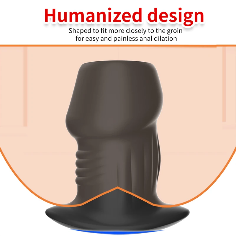 Hollow Anal Plug Butt Plug Anal Dilator Anus Tunnel Expansion Prostate Massager Sex toys Vagina Anal Enema Intimate Goods BDSM