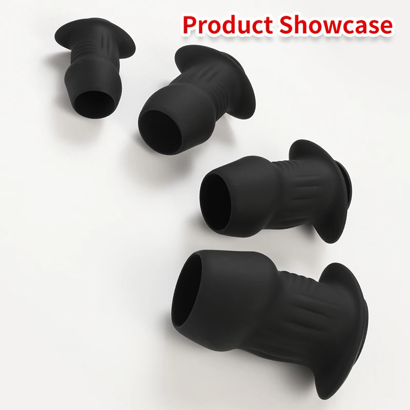 Hollow Anal Plug Butt Plug Anal Dilator Anus Tunnel Expansion Prostate Massager Sex toys Vagina Anal Enema Intimate Goods BDSM