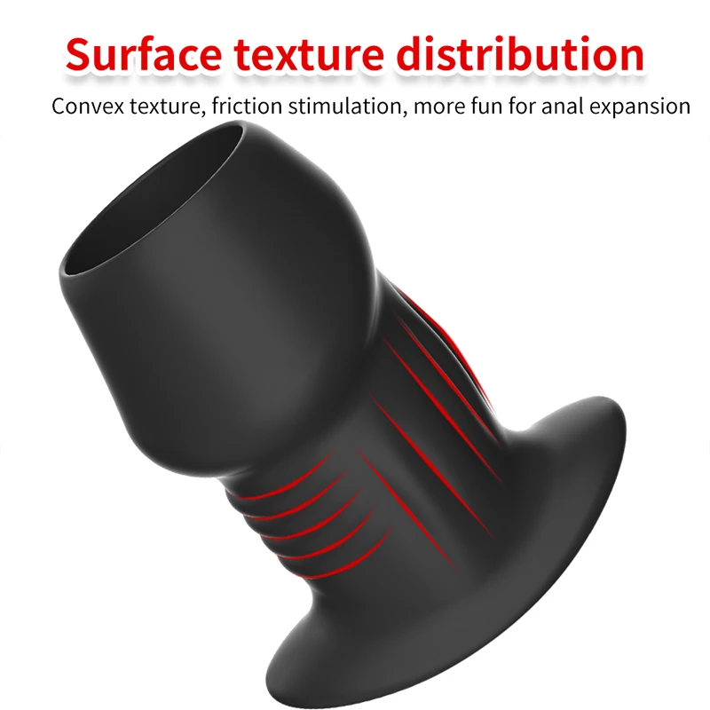Hollow Anal Plug Butt Plug Anal Dilator Anus Tunnel Expansion Prostate Massager Sex toys Vagina Anal Enema Intimate Goods BDSM