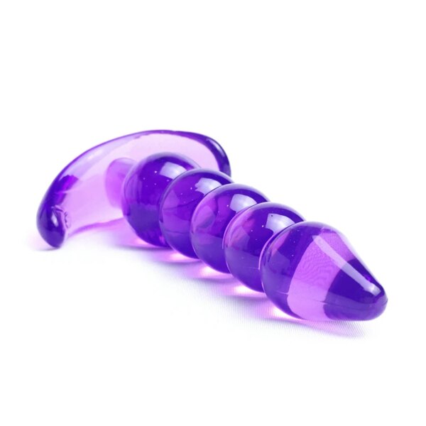 Anal Beads Jelly Anal Plug Butt Plug G-spot Prostate Massager Silicone Adult Sex Toys For Woman Men Gay Erotic Products