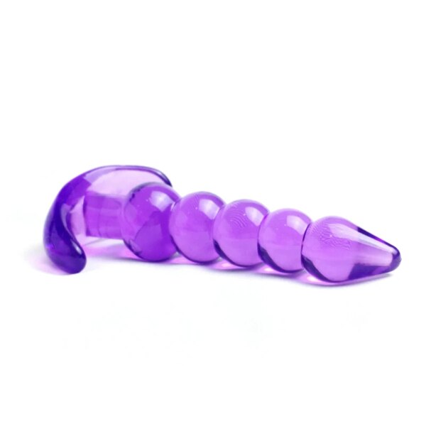 Anal Beads Jelly Anal Plug Butt Plug G-spot Prostate Massager Silicone Adult Sex Toys For Woman Men Gay Erotic Products
