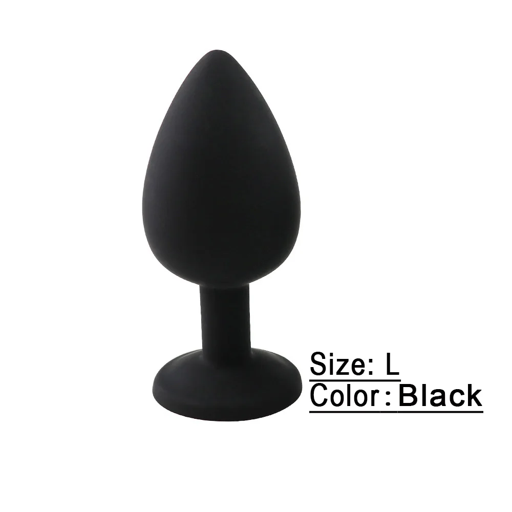 New Silicone Butt Plug Anal Plug Unisex Sex Stopper 3 Different Size Adult Toys for Men/Women Anal Trainer for Couples New Silicone Butt Plug Anal Plug Unisex Sex Stopper 3 Different Size Adult Toys for Men/Women Anal Trainer for Couples