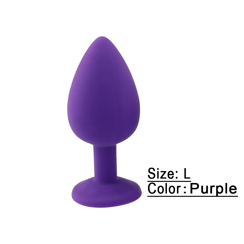 New Silicone Butt Plug Anal Plug Unisex Sex Stopper 3 Different Size Adult Toys for Men/Women Anal Trainer for Couples New Silicone Butt Plug Anal Plug Unisex Sex Stopper 3 Different Size Adult Toys for Men/Women Anal Trainer for Couples