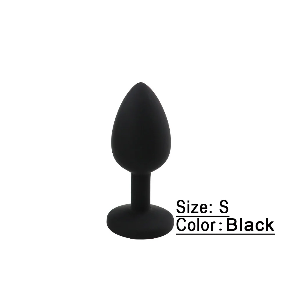 New Silicone Butt Plug Anal Plug Unisex Sex Stopper 3 Different Size Adult Toys for Men/Women Anal Trainer for Couples New Silicone Butt Plug Anal Plug Unisex Sex Stopper 3 Different Size Adult Toys for Men/Women Anal Trainer for Couples