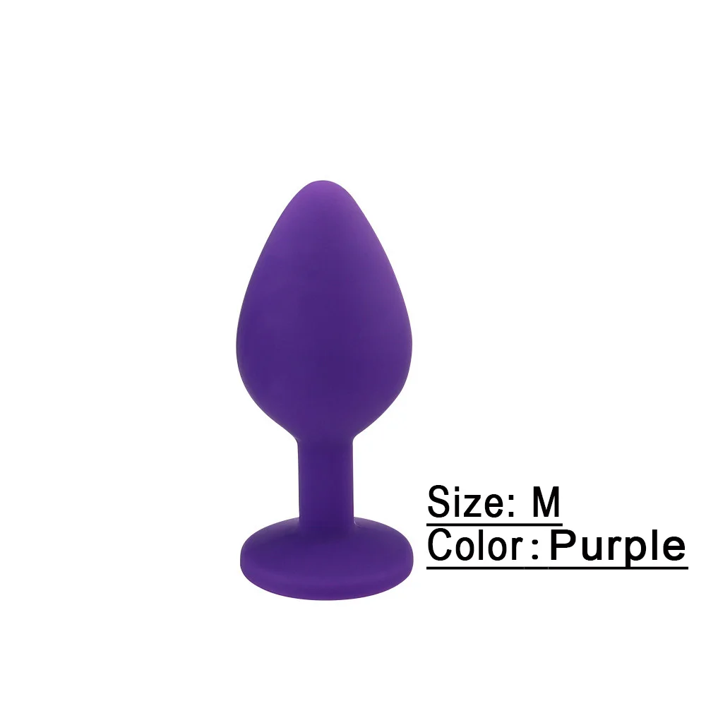 New Silicone Butt Plug Anal Plug Unisex Sex Stopper 3 Different Size Adult Toys for Men/Women Anal Trainer for Couples New Silicone Butt Plug Anal Plug Unisex Sex Stopper 3 Different Size Adult Toys for Men/Women Anal Trainer for Couples