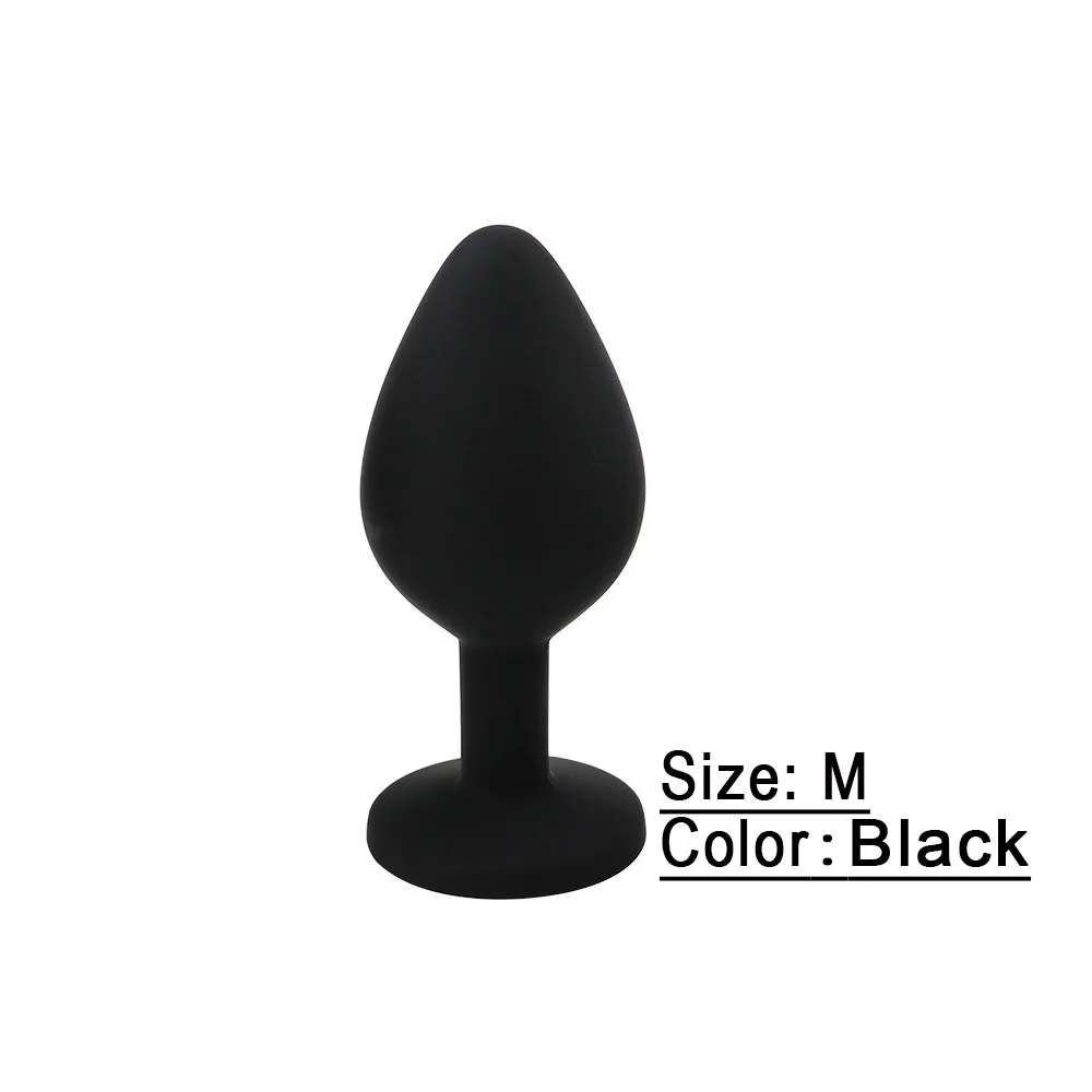 New Silicone Butt Plug Anal Plug Unisex Sex Stopper 3 Different Size Adult Toys for Men/Women Anal Trainer for Couples New Silicone Butt Plug Anal Plug Unisex Sex Stopper 3 Different Size Adult Toys for Men/Women Anal Trainer for Couples