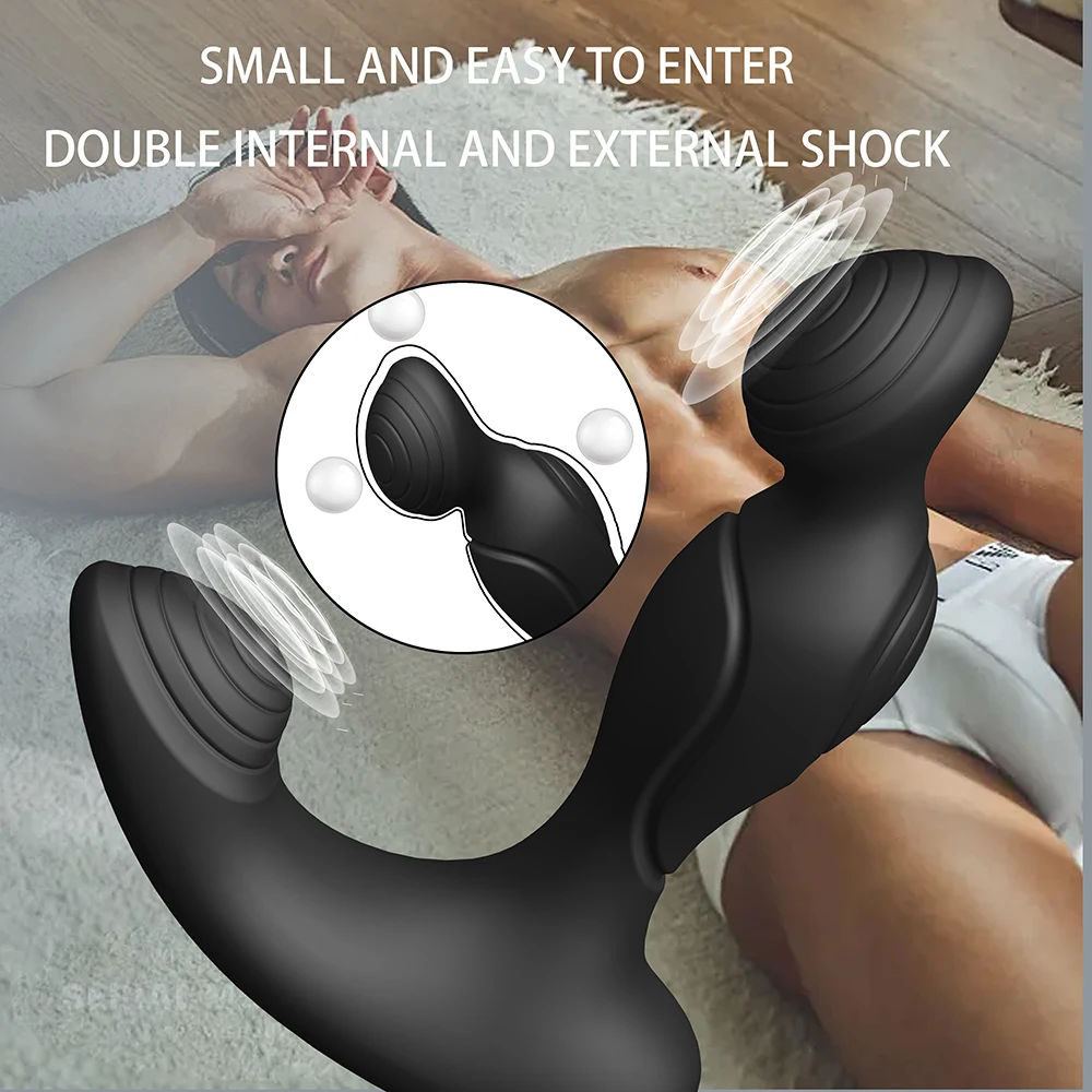 Sex Toys Anal Vibrators Finger Prostate Massage Butt Plug Prostate Stimulator Anus Male Masturbator Plug Sex Toys For Men Gays Sex Toys Anal Vibrators Finger Prostate Massage Butt Plug Prostate Stimulator Anus Male Masturbator Plug Sex Toys For Men Gays