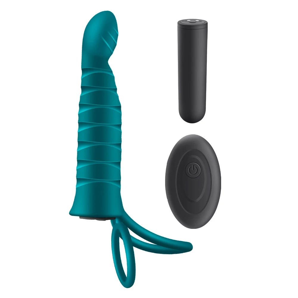 10 Frequency Double Penetration Anal Plug Dildo Butt Plug Vibrator For Men Strap On Penis Vagina Plug Adult Sex Toys For Couples