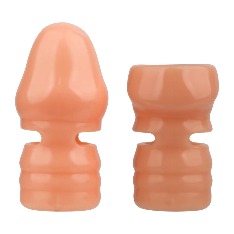 Reusable Sex Toys For Men Penis Ring Enlargement Delay Ejaculation Condom No Vibrator Women Bdsm Anal Clitoris Massager Sex Shop