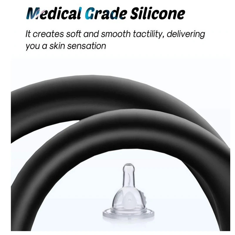 Reusable Sex Toys For Men Penis Ring Enlargement Delay Ejaculation Condom No Vibrator Women Bdsm Anal Clitoris Massager Sex Shop