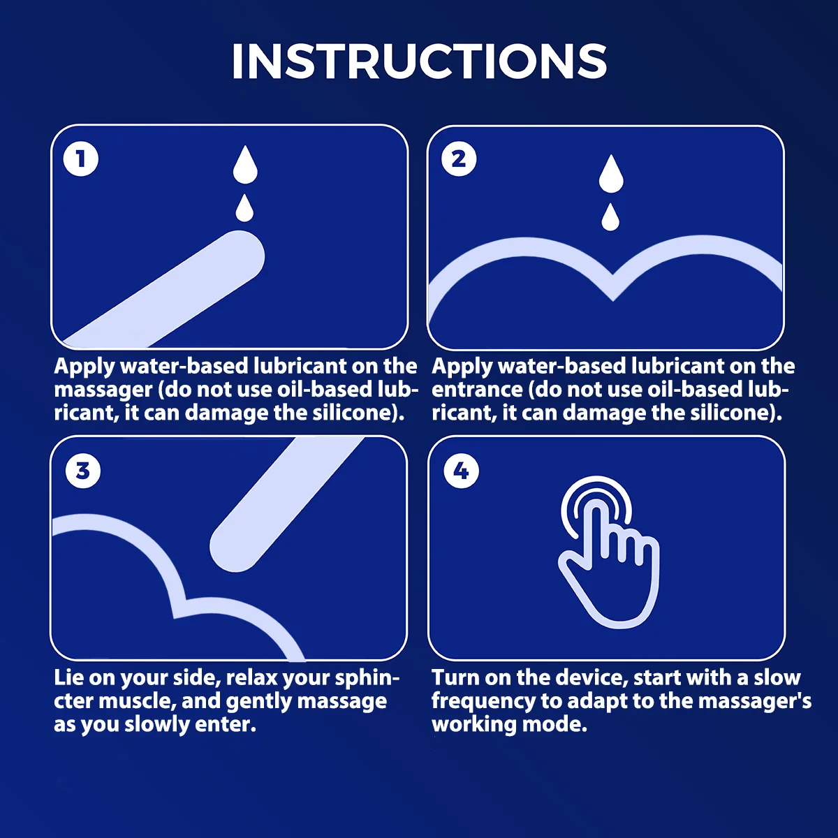 LUVWAKE Prostate Massager Anal Vibrator 9 Wiggling Thrusting with Cock Ring Butt Plug Remote Control Sex Toys P Sport Massager