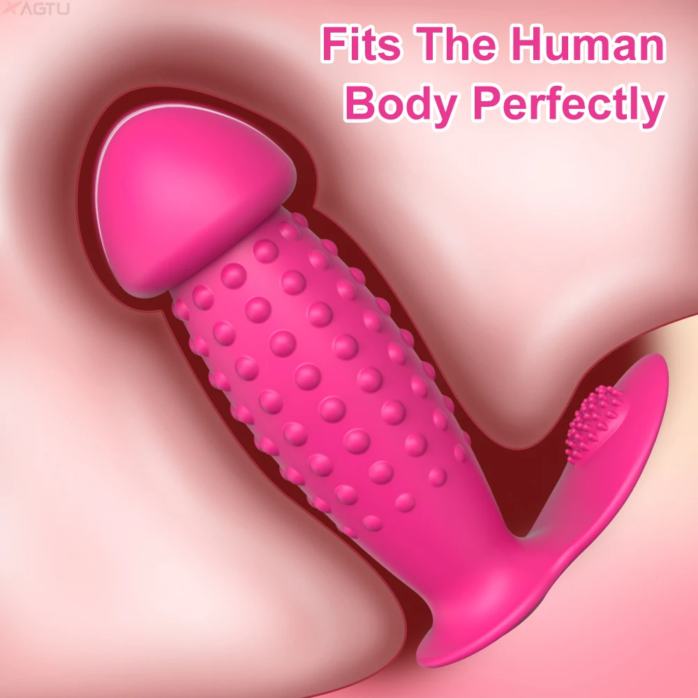 Anal Vibrator for Men Prostate Massager Remote Control Dildo Butt Plug Vibrating Adult Sex Toys for Women Male Couples