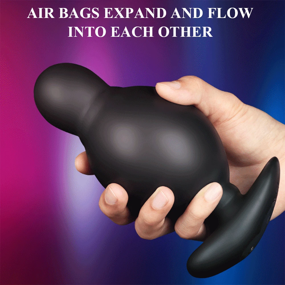 Huge Inflatable Anal Expansion Beads Dildo Vibrating Butt Plug Sex Toys Wireless Remote Control Male Prostate Massager Vibrator Huge Inflatable Anal Expansion Beads Dildo Vibrating Butt Plug Sex Toys Wireless Remote Control Male Prostate Massager Vibrator