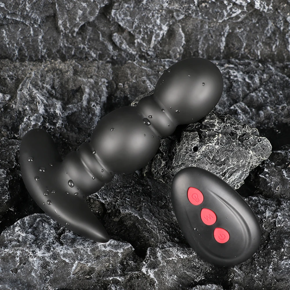 Huge Inflatable Anal Expansion Beads Dildo Vibrating Butt Plug Sex Toys Wireless Remote Control Male Prostate Massager Vibrator Huge Inflatable Anal Expansion Beads Dildo Vibrating Butt Plug Sex Toys Wireless Remote Control Male Prostate Massager Vibrator