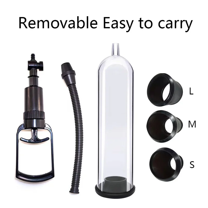 Penis Pump Vacuum Pump for Penis Enlargement Male Enhancement Erection Dick Cock Pump Masturbator Penis Trainer Adult Sex Toys