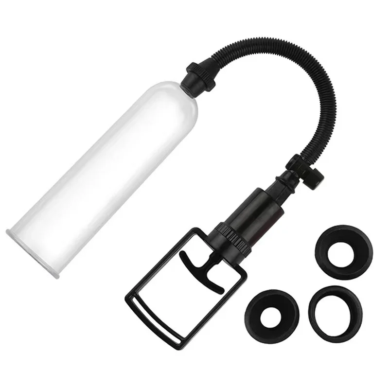 Penis Pump Vacuum Pump for Penis Enlargement Male Enhancement Erection Dick Cock Pump Masturbator Penis Trainer Adult Sex Toys
