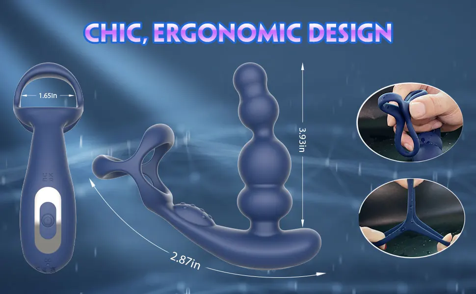 Male Prostate Massager Vibrator 360 Rotate Anal Plugs Masturbator Dual Motor Cock Ring Penis Stimulator Remote Control Sex Toys Male Prostate Massager Vibrator 360 Rotate Anal Plugs Masturbator Dual Motor Cock Ring Penis Stimulator Remote Control Sex Toys