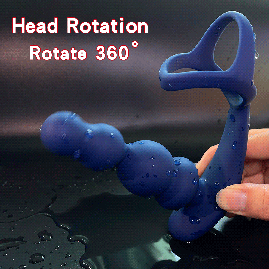 Male Prostate Massager Vibrator 360 Rotate Anal Plugs Masturbator Dual Motor Cock Ring Penis Stimulator Remote Control Sex Toys Male Prostate Massager Vibrator 360 Rotate Anal Plugs Masturbator Dual Motor Cock Ring Penis Stimulator Remote Control Sex Toys