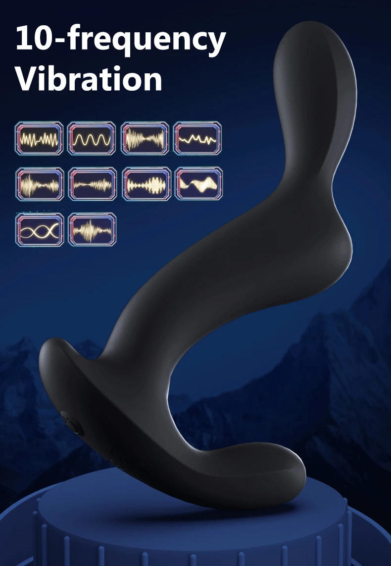 Male Prostate Massage Remote Anal Vibrator Delay Ejaculation Ring Wearing anal plug G-spot Stimulate Anus Plug Butt Sex Toys