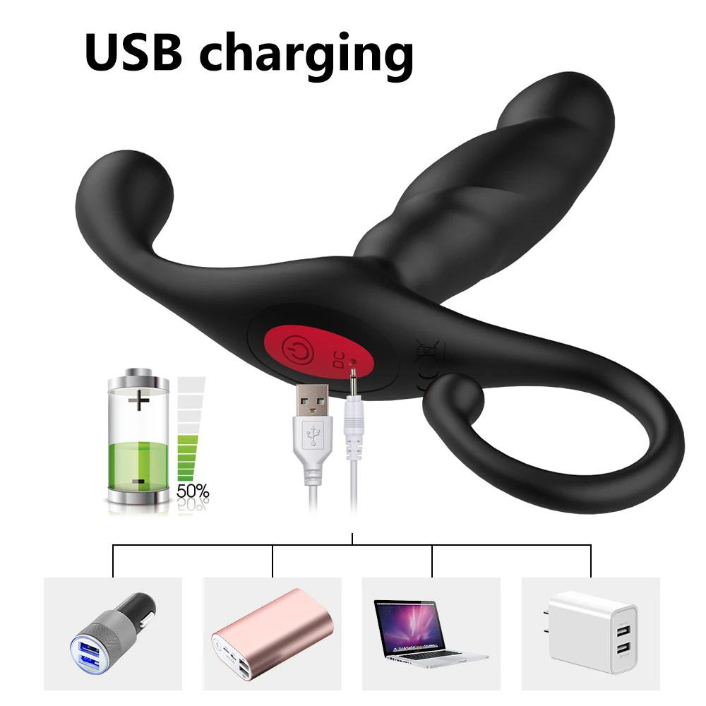Sex Toys Anal Vibrators Finger Prostate Massage Butt Plug Prostate Stimulator Anus Male Masturbator Plug Sex Toys For Men Gays Sex Toys Anal Vibrators Finger Prostate Massage Butt Plug Prostate Stimulator Anus Male Masturbator Plug Sex Toys For Men Gays