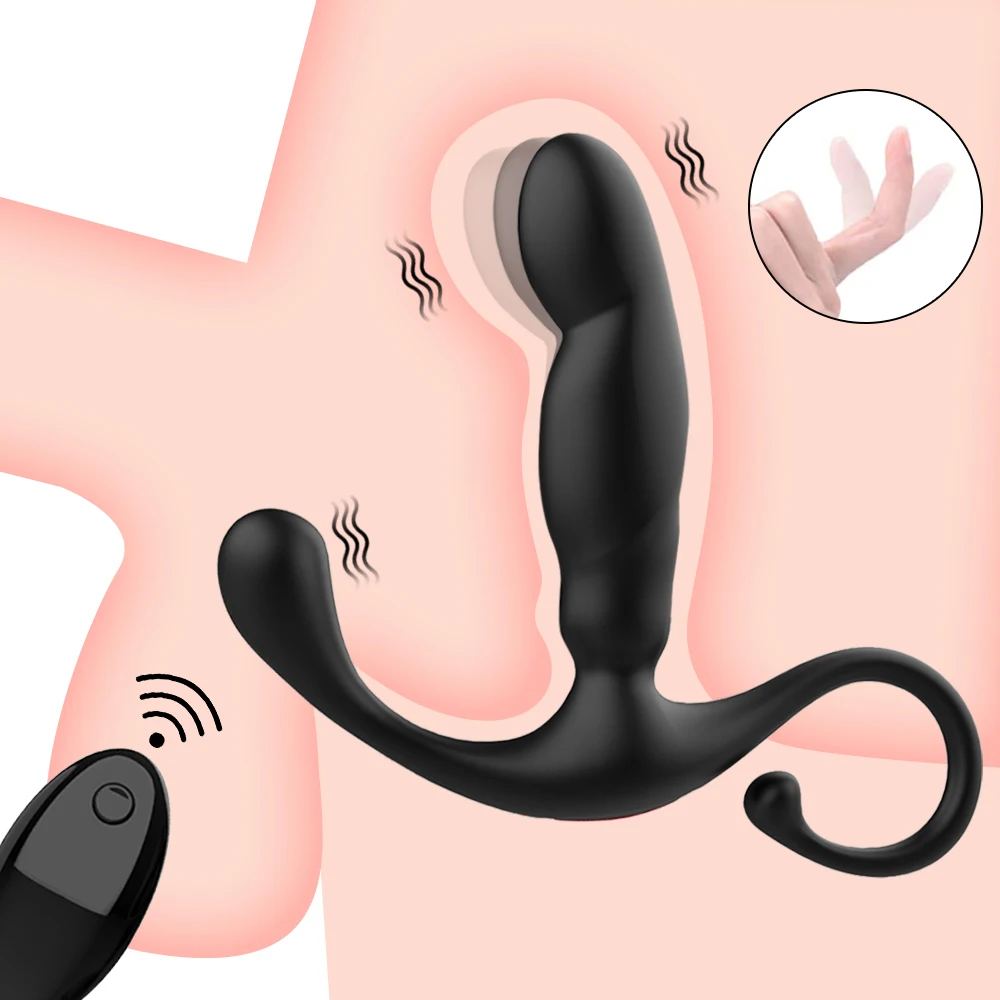 Sex Toys Anal Vibrators Finger Prostate Massage Butt Plug Prostate Stimulator Anus Male Masturbator Plug Sex Toys For Men Gays Sex Toys Anal Vibrators Finger Prostate Massage Butt Plug Prostate Stimulator Anus Male Masturbator Plug Sex Toys For Men Gays