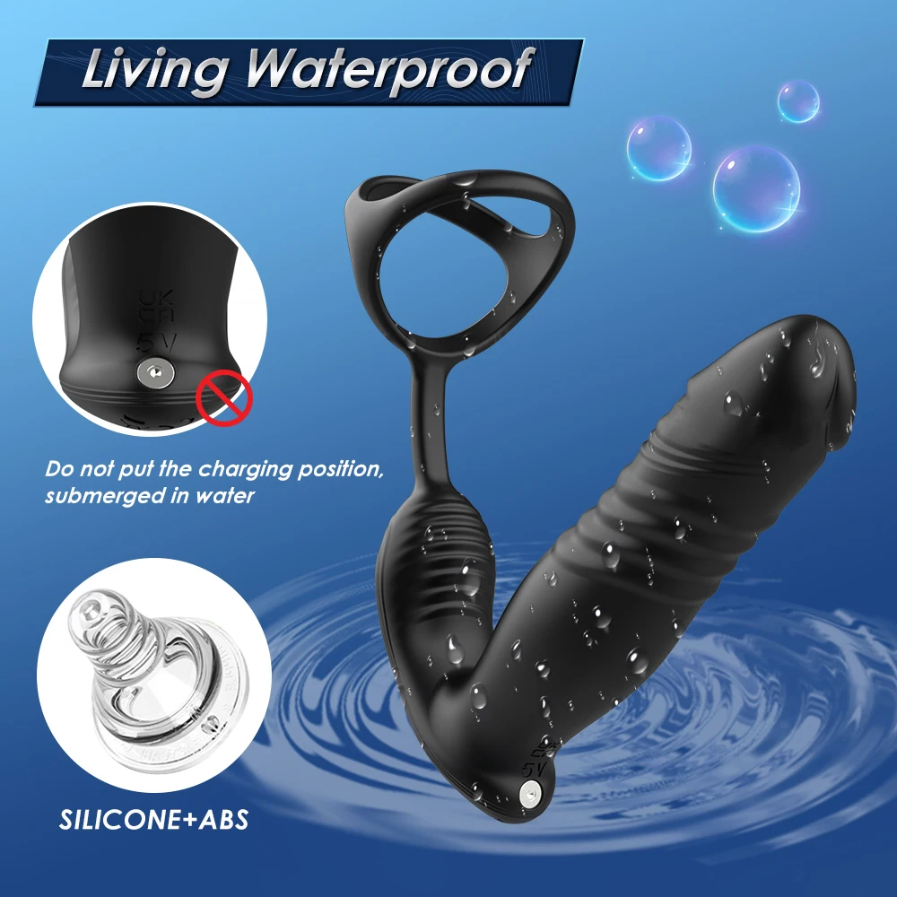 Vibrating Butt Plug Telescopic Prostate Massager Dual Cock Ring Sex Toys for Men Gay Anal Plug Bluetooth APP Vibrator for Adult Vibrating Butt Plug Telescopic Prostate Massager Dual Cock Ring Sex Toys for Men Gay Anal Plug Bluetooth APP Vibrator for Adult