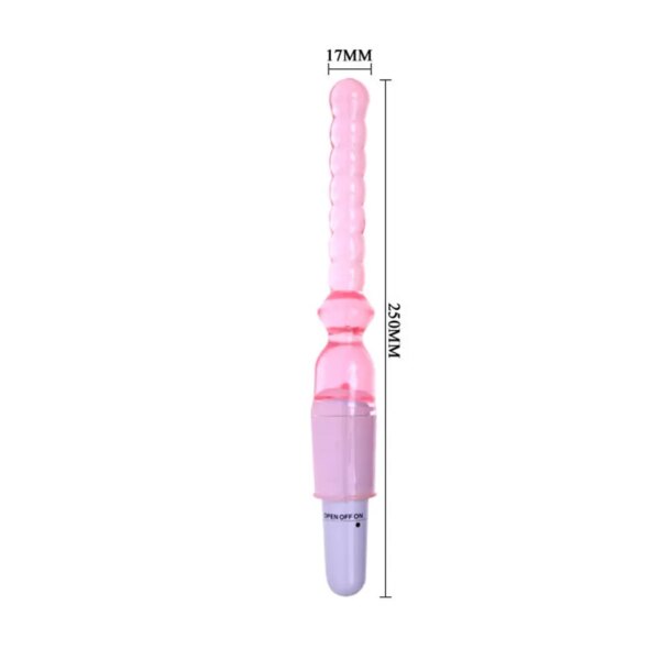 Anal Beads Vibrator Adult Masturbation Butt Plug Prostate Massager G-Spot Stimulation Soft Silicone Backyard Toy Sex for Couples