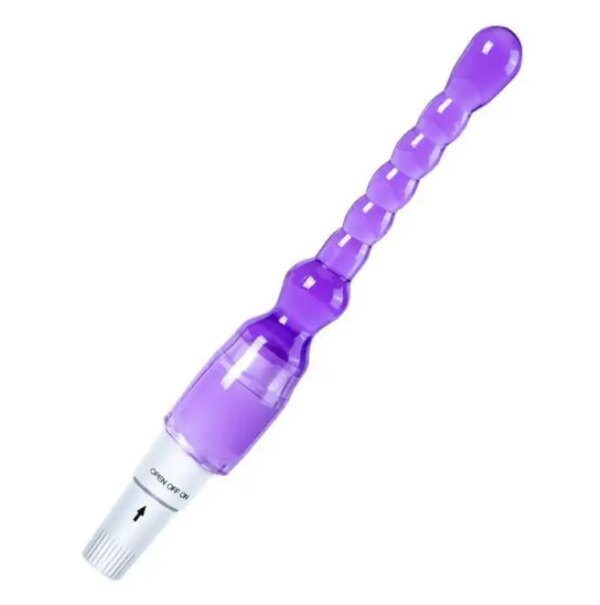 Anal Beads Vibrator Adult Masturbation Butt Plug Prostate Massager G-Spot Stimulation Soft Silicone Backyard Toy Sex for Couples