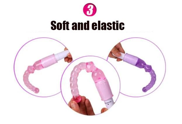 Anal Beads Vibrator Adult Masturbation Butt Plug Prostate Massager G-Spot Stimulation Soft Silicone Backyard Toy Sex for Couples