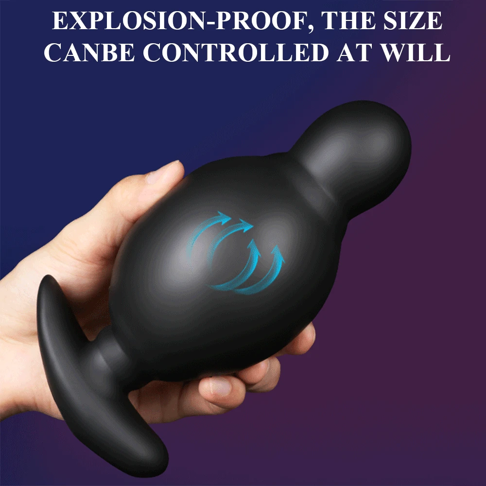 Inflatable Prostate Massager Anal Toys Powerfull Vibrator for Men Women Anal Plug Wireless Remote Control Sex Toy for Adult 18 Inflatable Prostate Massager Anal Toys Powerfull Vibrator for Men Women Anal Plug Wireless Remote Control Sex Toy for Adult 18