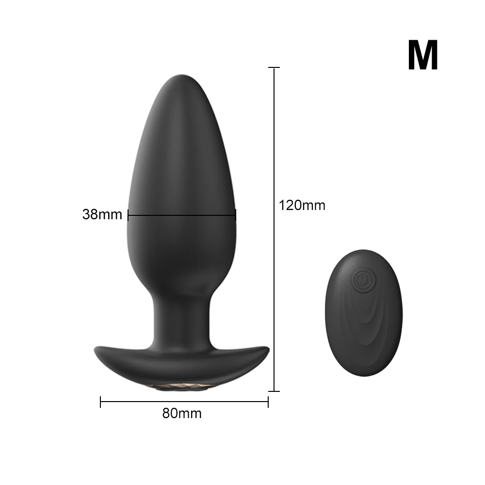 Wireless Remote Control Vibrating Anal Butt Plug Prostate Massager Sex Toys For Women Men Gay Clitoris Stimulator Vibrator Wireless Remote Control Vibrating Anal Butt Plug Prostate Massager Sex Toys For Women Men Gay Clitoris Stimulator Vibrator