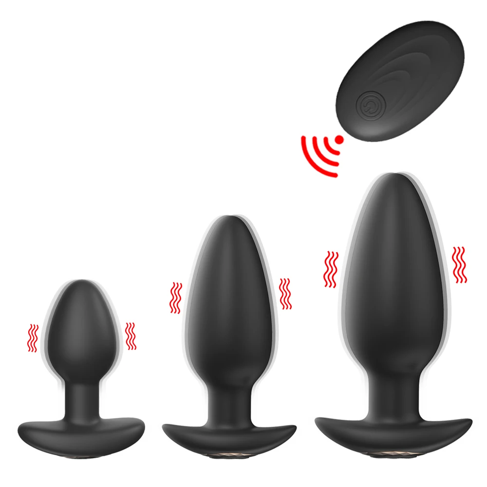 Wireless Remote Control Vibrating Anal Butt Plug Prostate Massager Sex Toys For Women Men Gay Clitoris Stimulator Vibrator Wireless Remote Control Vibrating Anal Butt Plug Prostate Massager Sex Toys For Women Men Gay Clitoris Stimulator Vibrator