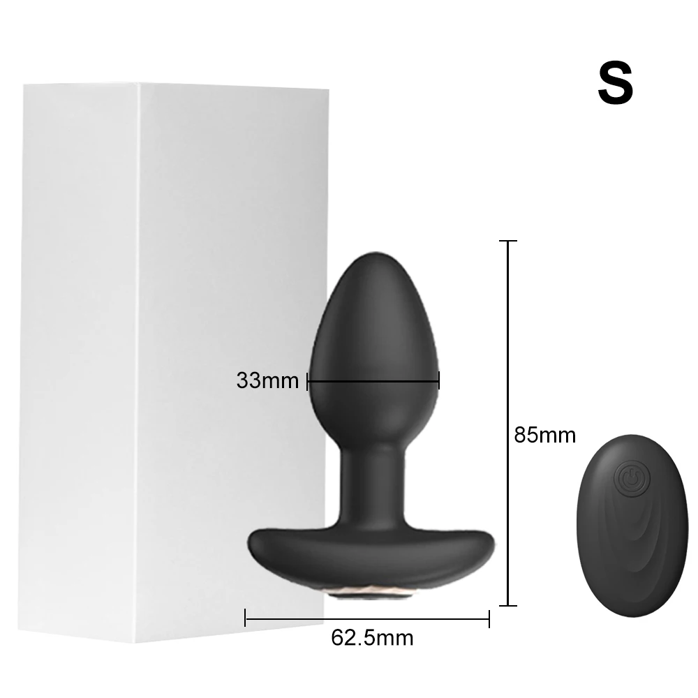 Wireless Remote Control Vibrating Anal Butt Plug Prostate Massager Sex Toys For Women Men Gay Clitoris Stimulator Vibrator Wireless Remote Control Vibrating Anal Butt Plug Prostate Massager Sex Toys For Women Men Gay Clitoris Stimulator Vibrator