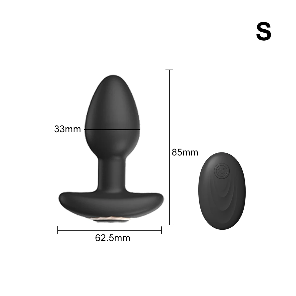 Wireless Remote Control Vibrating Anal Butt Plug Prostate Massager Sex Toys For Women Men Gay Clitoris Stimulator Vibrator Wireless Remote Control Vibrating Anal Butt Plug Prostate Massager Sex Toys For Women Men Gay Clitoris Stimulator Vibrator