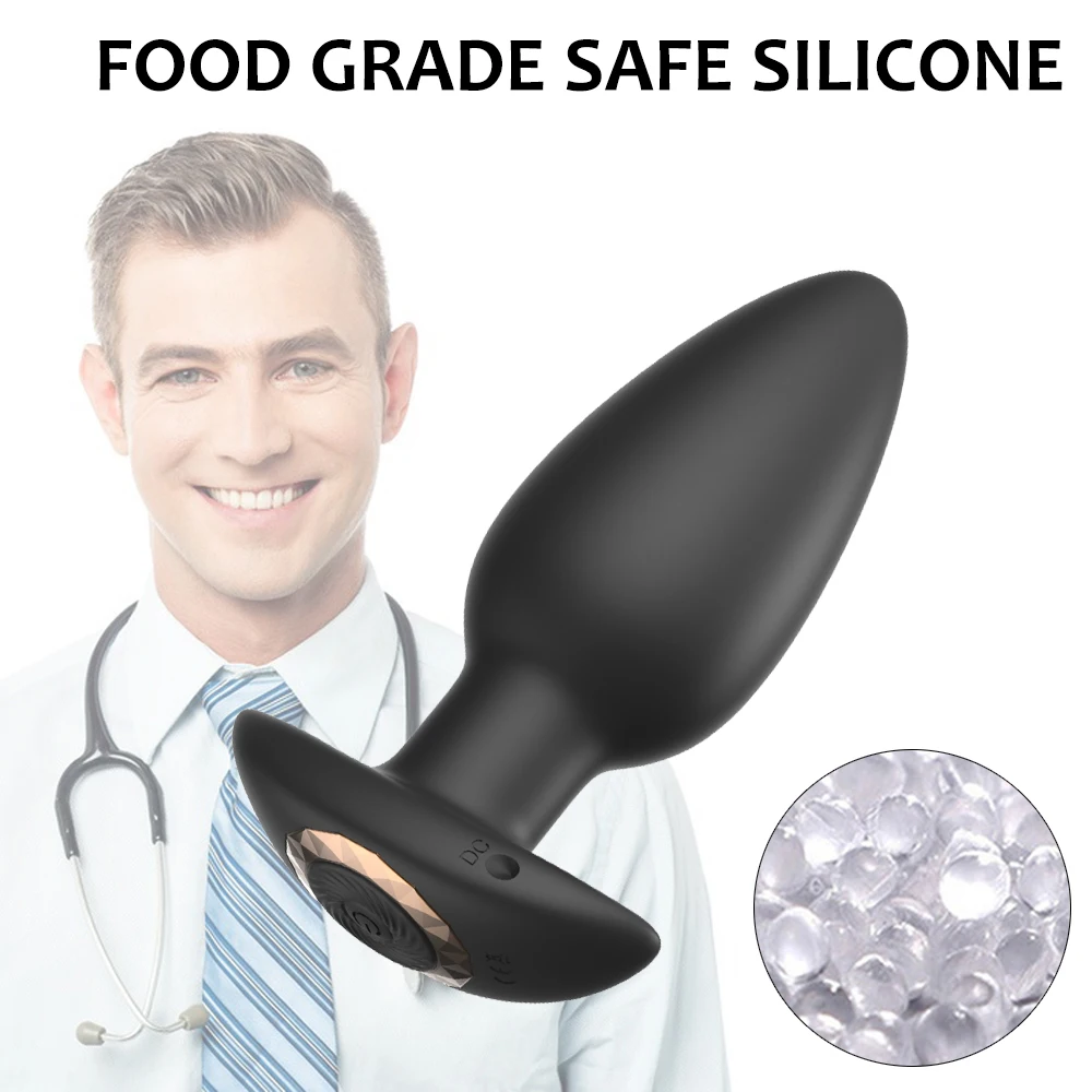 Wireless Remote Control Vibrating Anal Butt Plug Prostate Massager Sex Toys For Women Men Gay Clitoris Stimulator Vibrator Wireless Remote Control Vibrating Anal Butt Plug Prostate Massager Sex Toys For Women Men Gay Clitoris Stimulator Vibrator