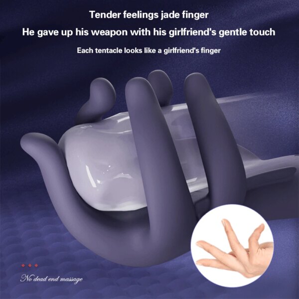 Penis Vibrator Glans Ejaculation Delay Endurance Trainer Prostate Vibration Massager Male Masturbation Adult Sex Toys for Men 18