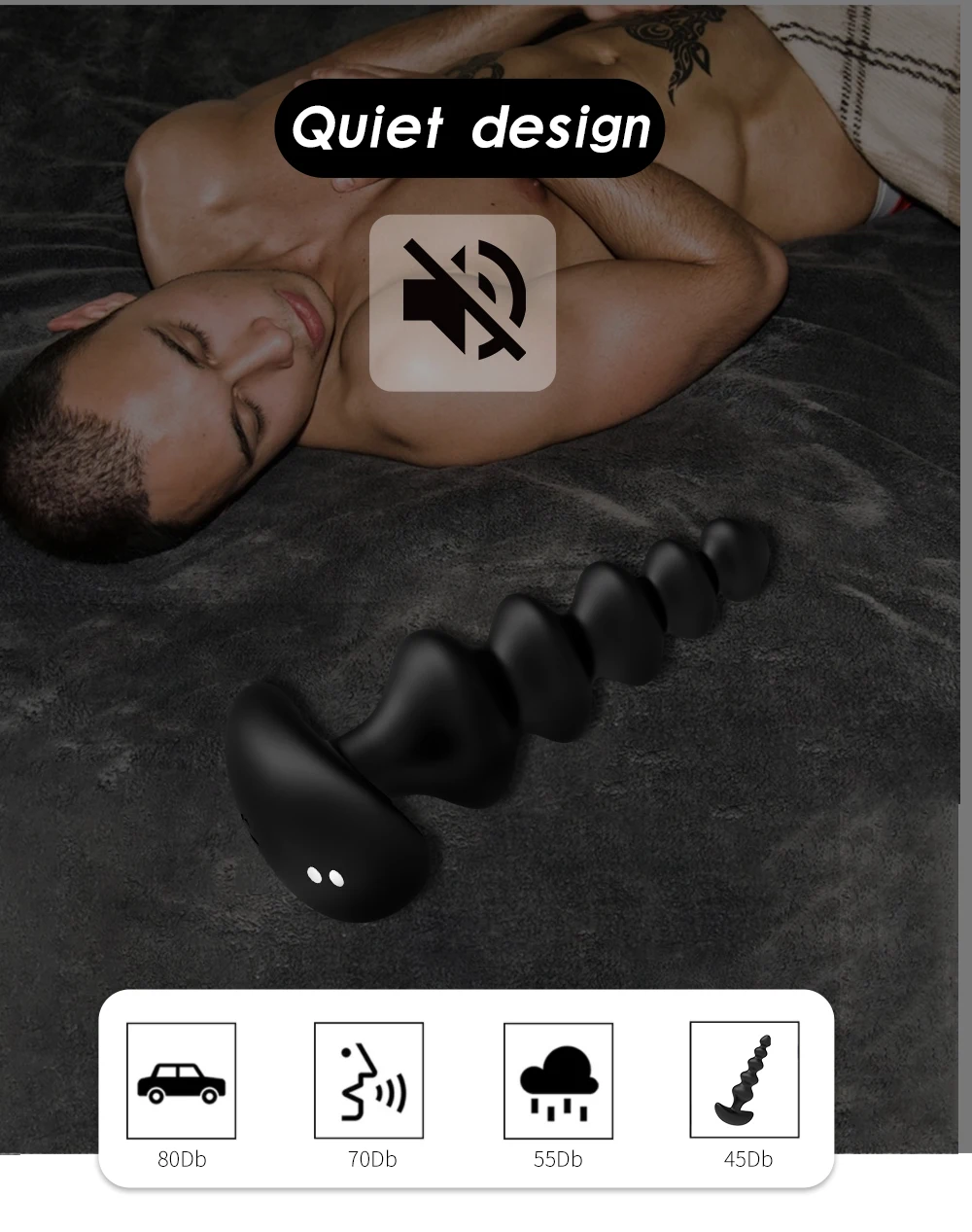 Wireless Remote Anal Vibrator Prostate Massager Anal Beads Butt Plug Sex Toy for Women Men Masturbator Dildo Vibrator Stimulator