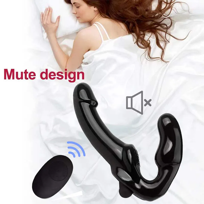 Double Heads Dildo Vibrators Strap-on Exotic Accessories Vagina Prostate Massager Oral Adult Store Sex Toys for Men Women Couple