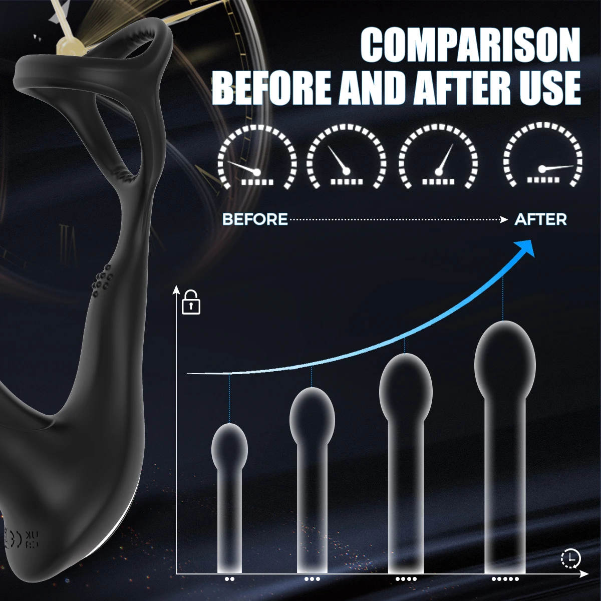 Bead Thrusting Prostate Massager For Men Remote Control Anal Vibrator Butt Plug With Vibration Gay Sex Toys Sex Toy for Couples