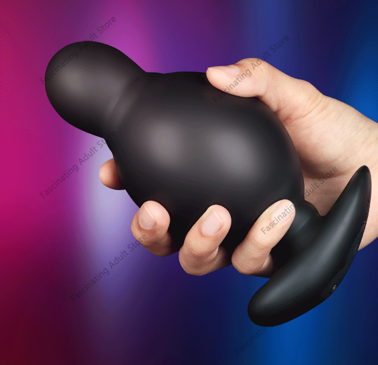 Wireless Remote Control Male Prostate Massager Inflatable Anal Plug Vibrating Butt Plug Anal Expansion Vibrator Sex Toys For Men
